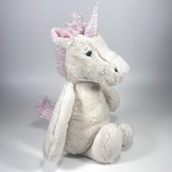 Jellycat | Toys | Jellycat Bashful Unicorn Plush 2 White Pink Mane